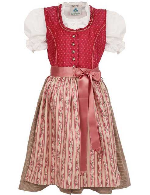 Isar-Trachten Dirndl Isar-Trachten Kinder Dirndl ‚Nadine‘ 3-tlg. mit Bl