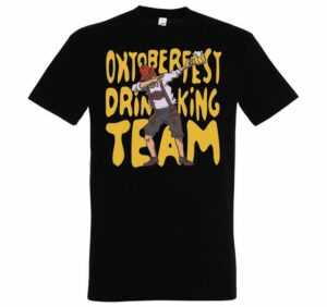 Youth Designz Print-Shirt Oktoberfest Drinking Team Herren T-Shirt mit lustigem Spruch und Trachten Print