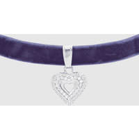 Choker-Halsband Herzerl