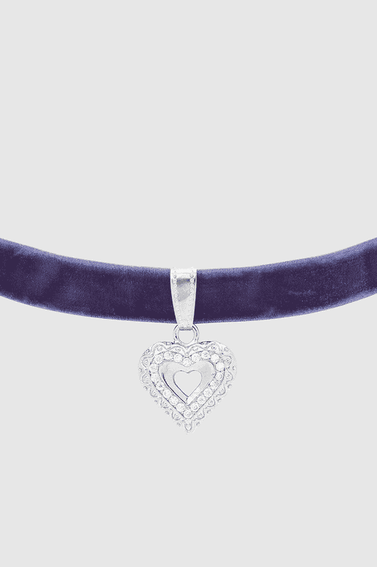 Choker-Halsband Herzerl