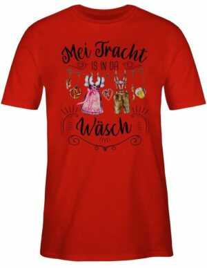 Shirtracer T-Shirt Mei Tracht is in da Wäsch Mode für Oktoberfest Herren