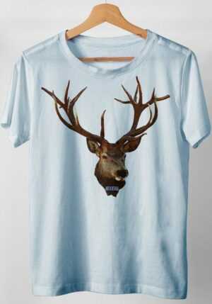 Art & Detail Shirt T-Shirt Hirsch Revier Aufsicht Geschenk zur Jagd und Tracht