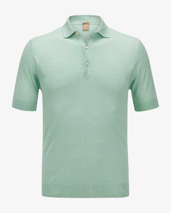 Off & Co- Seiden-Leinen-Poloshirt | Herren