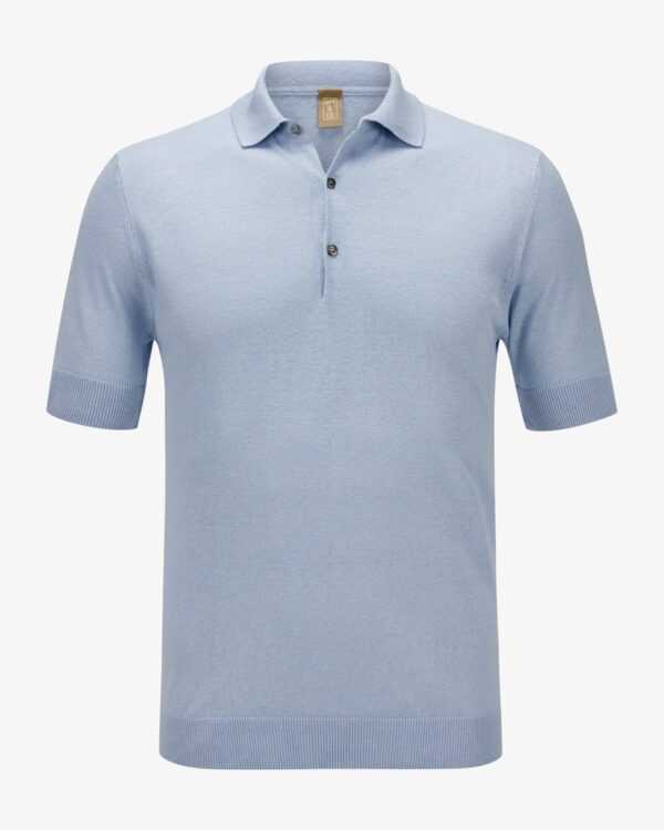 Off & Co- Seiden-Leinen-Poloshirt | Herren