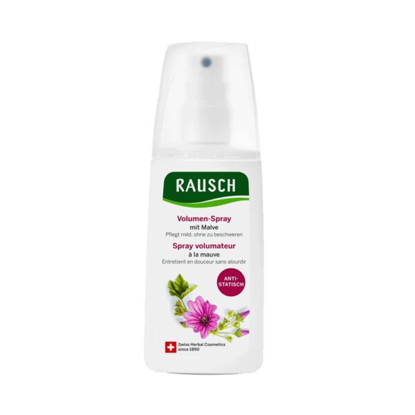 Volumen-Spray mit Malve Das Spray für mehr Volumen. Es pflegt auf milde Weise und verbessert die Kämmbarkeit