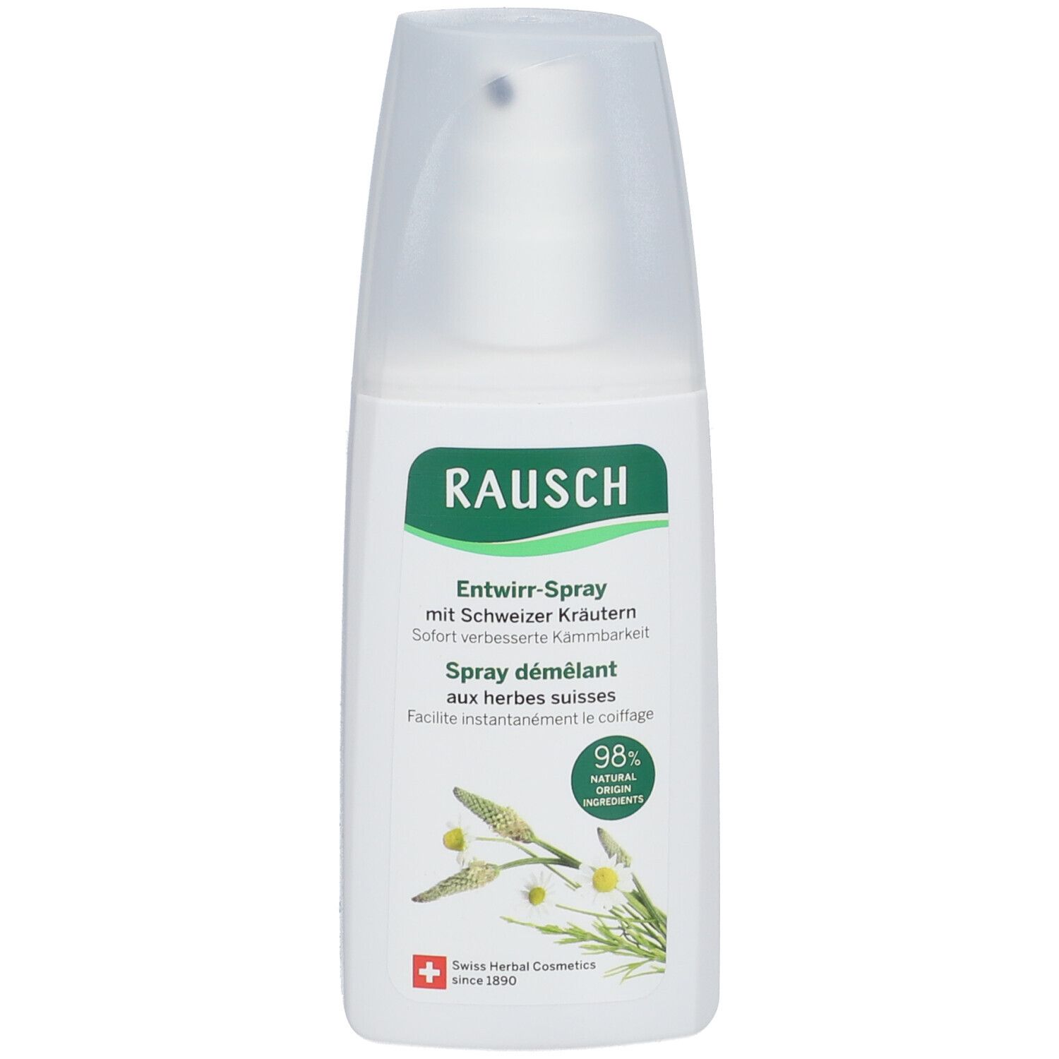 Rausch Entwirr-Spray mit Schweizer Kräutern