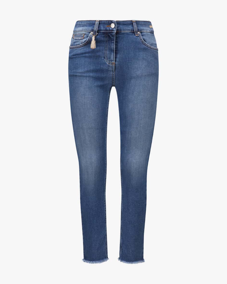 Cinq 7/8-Jeans Slim Fit für Damen von Pamela Henson in Blau. HochwertigeVerarbeitung und modisches Design zeichnen die Modelle des Damenlabels aus..... Mehr Details bei Lodenfrey.com!