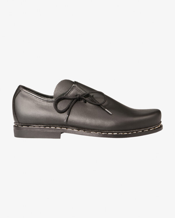 Haferlschuhe für Herren von Meindl in Schwarz . Die traditionelle Aufmachung der Schuhe aus edlem Rindbox-Glattleder wird durch ein seitliches.... Mehr Details bei Lodenfrey.com!