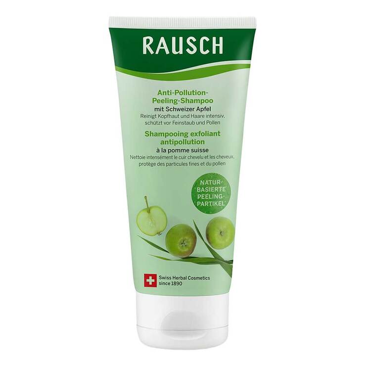 Rausch Anti-Pollution-Peeling-Shampoo mit Schweiz.Apf.