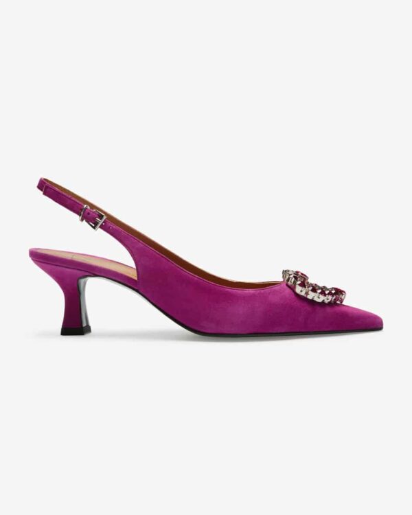 Lester Slingback-Pumps für Damen von Festa in Fuchsia. Dieses Modellbesticht dank der eleganten Veloursleder-Aufmachung und dem.... Mehr Details bei Lodenfrey.com!