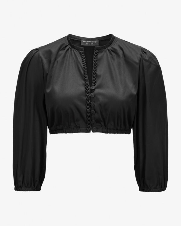 Elli Dirndlbluse für Damen von Anno Domini in Schwarz. Das Modell begeistert mitfemininer Schnittführung und traditionellen Details wie der.... Mehr Details bei Lodenfrey.com!