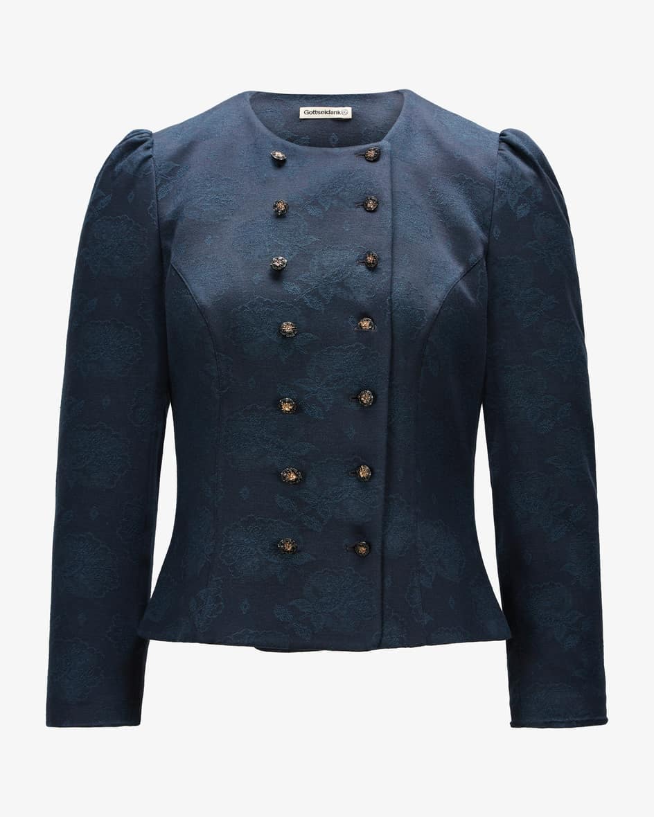 Candela Trachtenblazer für Damen von Gottseidank in Nachtblau. Tradition undModerne in perfektem Zusammenspiel - Das taillierte Modell begeistert dank.... Mehr Details bei Lodenfrey.com!