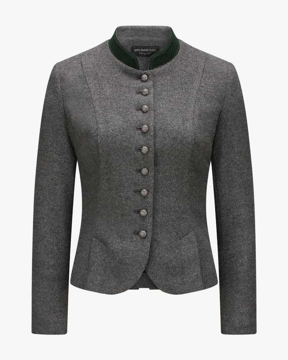 Thea Trachtenblazer für Damen von Anno Domini in Dunkelgrau. DesignerinChristine Weber weckt mit ihren Kollektionen Erinnerungen an.... Mehr Details bei Lodenfrey.com!