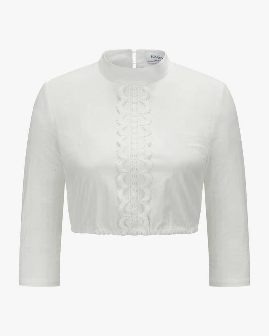 Silk & Pearls  – Dirndlbluse | Damen (46)