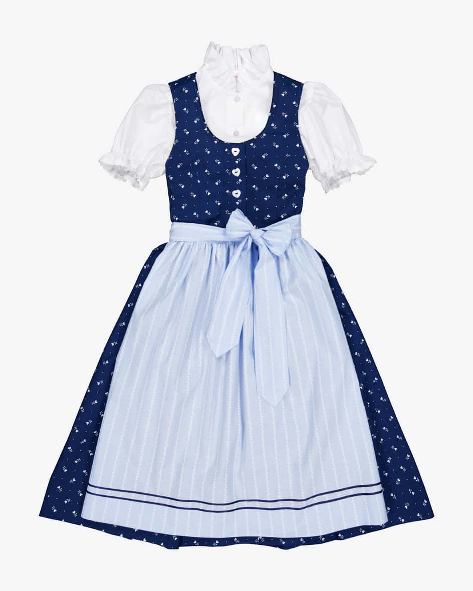 Pacher  – Herz Dirndl mit Bluse und Schürze | (104)