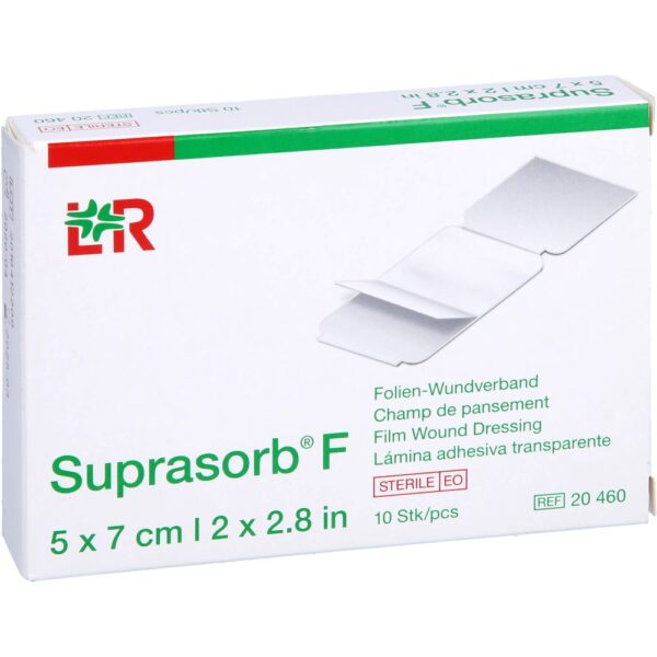 Produkteigenschaften:Suprasorb FFolien-WundverbandSuprasorb F ist ein selbstklebender