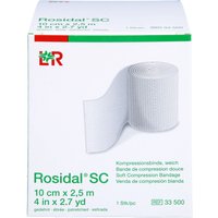 RAUSCH ROSIDAL SC Kompressionsbinde weich 10 cmx2,5 m