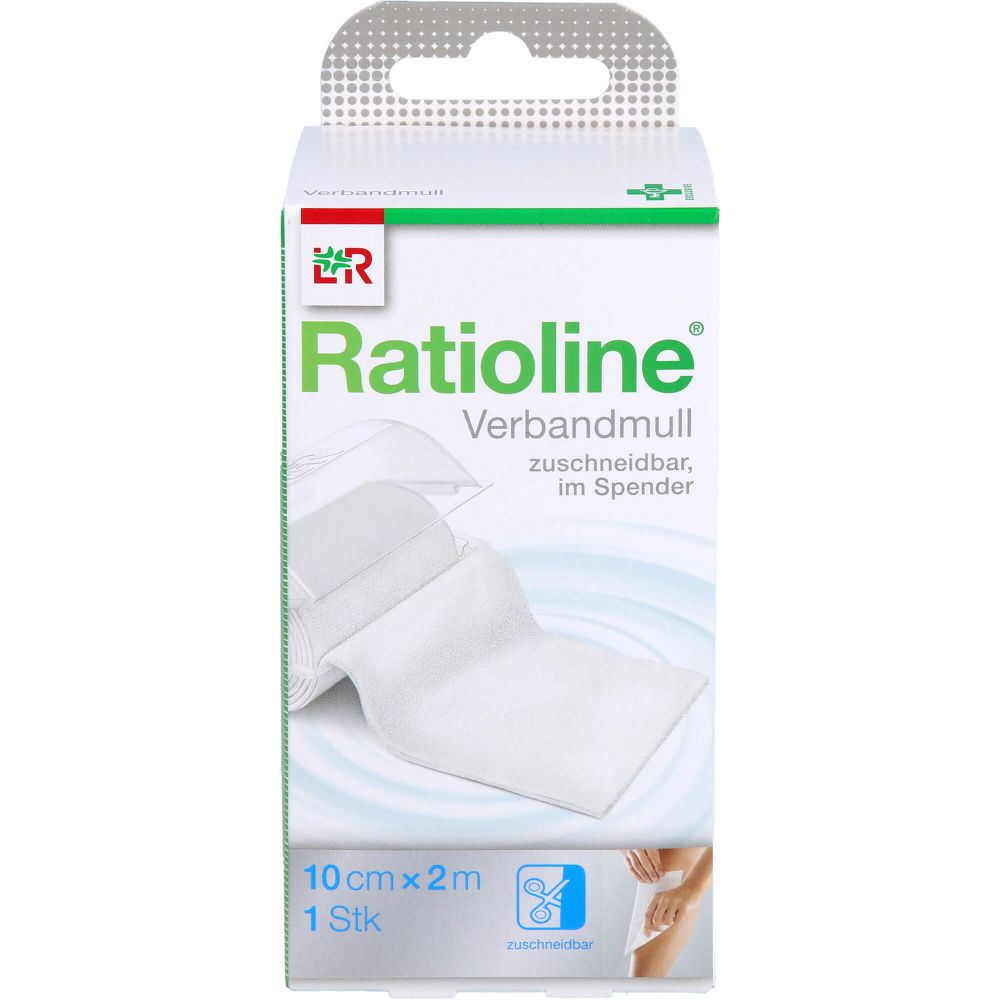 RAUSCH RATIOLINE acute Verbandmull 10 cmx2 m gerollt