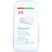 RAUSCH VLIWASOFT Vlieskompressen 5×5 cm unsteril 4l.