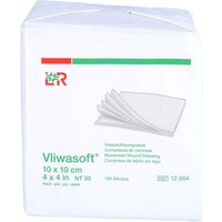 RAUSCH VLIWASOFT Vlieskompressen 10×10 cm unsteril 4l.