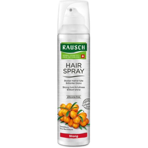 Produkteigenschaften:Rausch Hairspray Strong AerosolStarker Halt & FülleFür dauerhaften