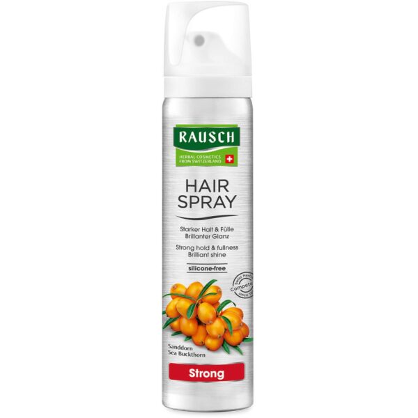 Produkteigenschaften:Rausch Hairspray Strong AerosolStarker Halt & FülleFür dauerhaften