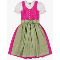 Hammerschmid  – Bergsee Dirndl mit Bluse und Schürze | Unisex (140)