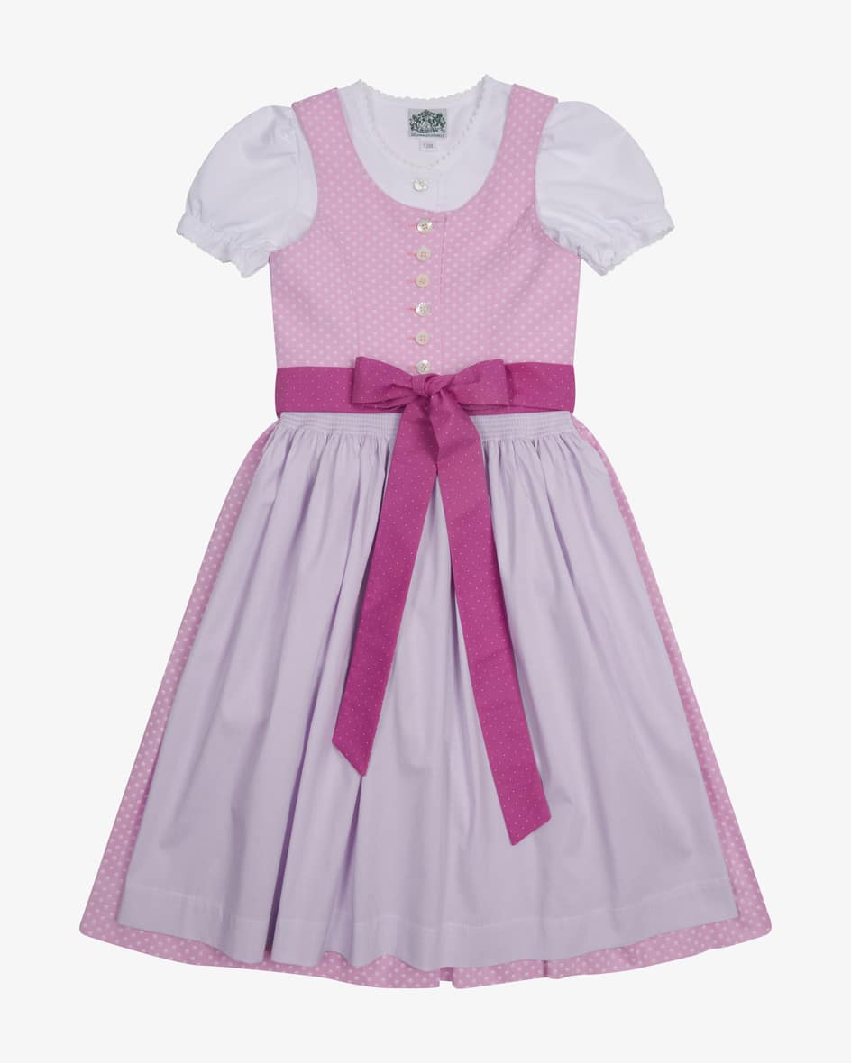 Hammerschmid  – Bergsee Dirndl mit Bluse und Schürze | Unisex (98)