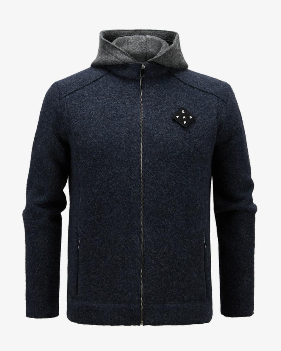 Marhold Trachten-Strickjacke für Herren von Stapf in Navy und Grau. Gefertigtaus strukturierter Schurwolle überzeugt das Modell in traditioneller.... Mehr Details bei Lodenfrey.com!